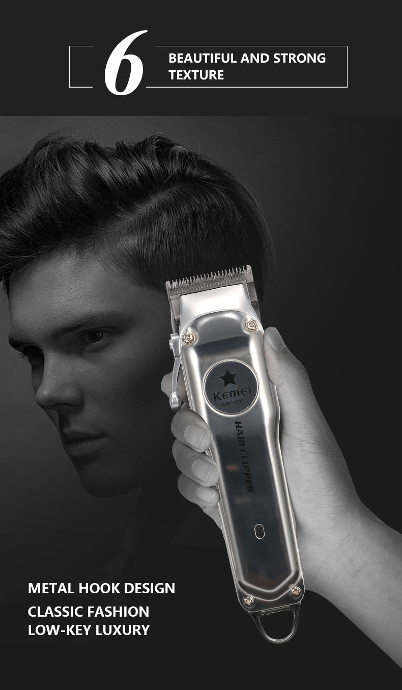 MÁQUINA DE CORTE KEMEI HAIR CLIPPER KM-1997