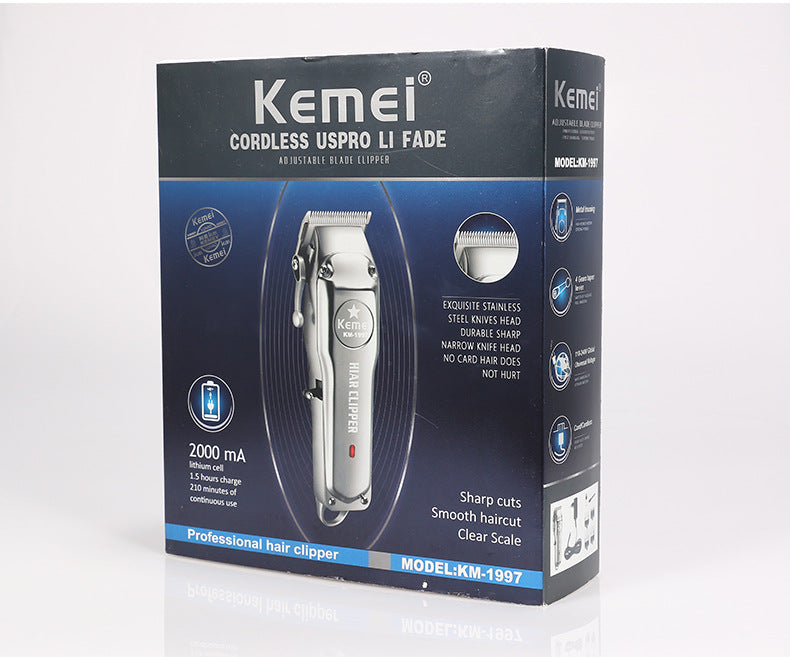 MÁQUINA DE CORTE KEMEI HAIR CLIPPER KM-1997